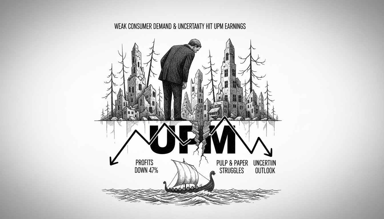 Weak Consumer Demand and Uncertainty Hit UPM Earnings