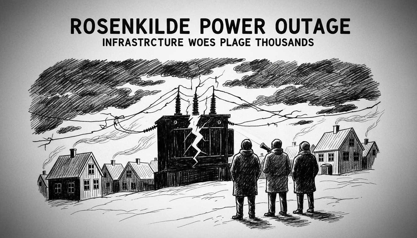 Power Outage Affects Thousands of Households in Roskilde