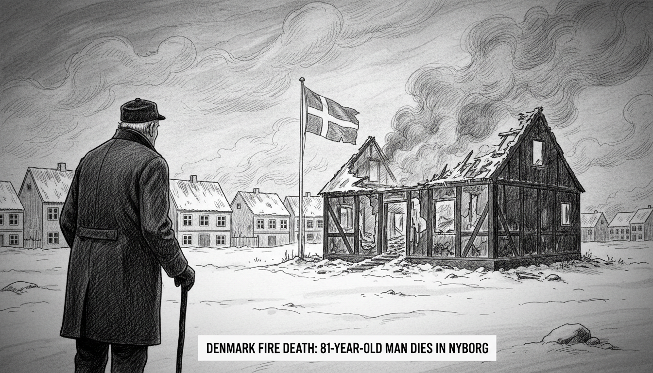 Denmark Fire Death: 81-Year-Old Man Dies in Nyborg