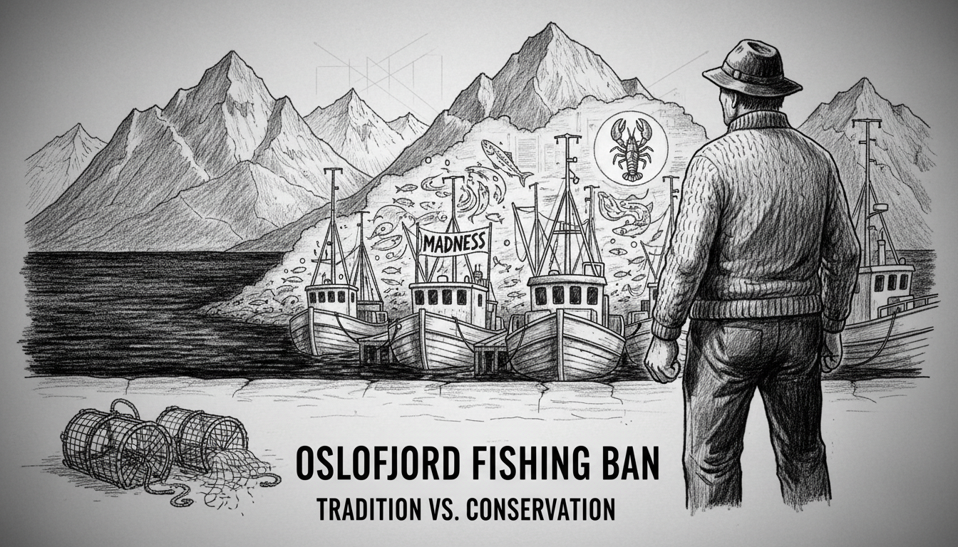 Oslo Fjord Fishing Ban Sparks Clash Between Tradition and Conservation