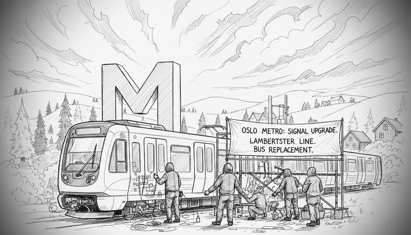 Oslo Metro Upgrades Signal System, All Trains Require Modification