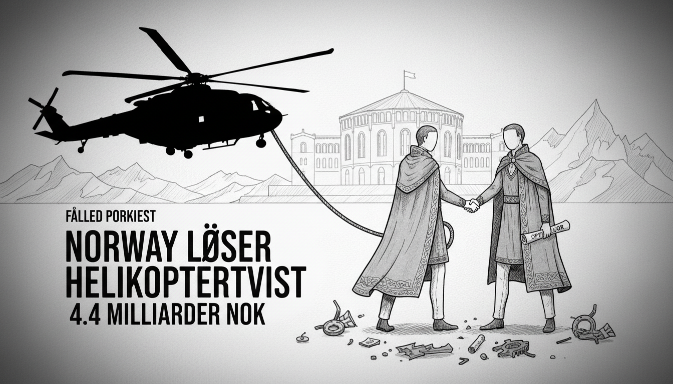 Norway Reaches Settlement Over Failed NH90 Helicopter Purchase
