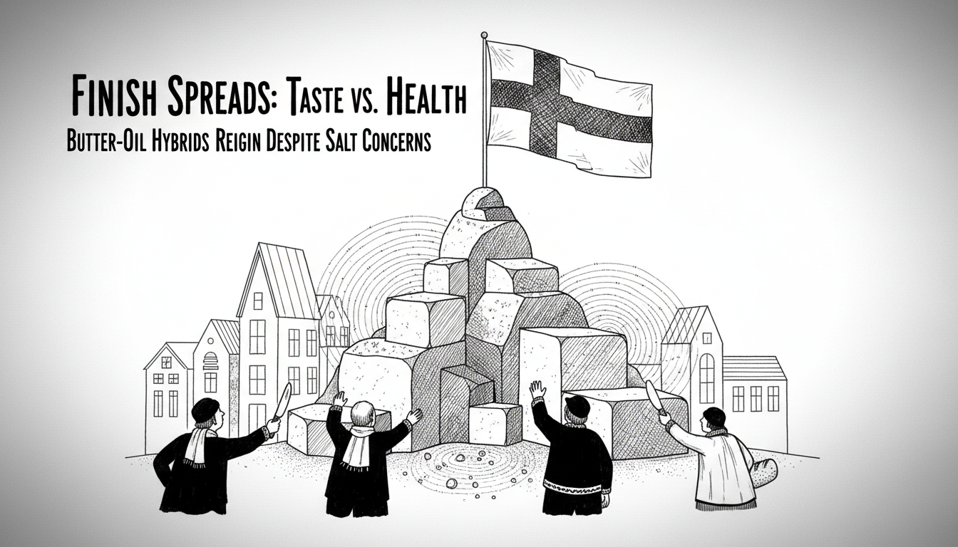 Finnish Butter-Oil Spreads Dominate Market Despite Health Questions