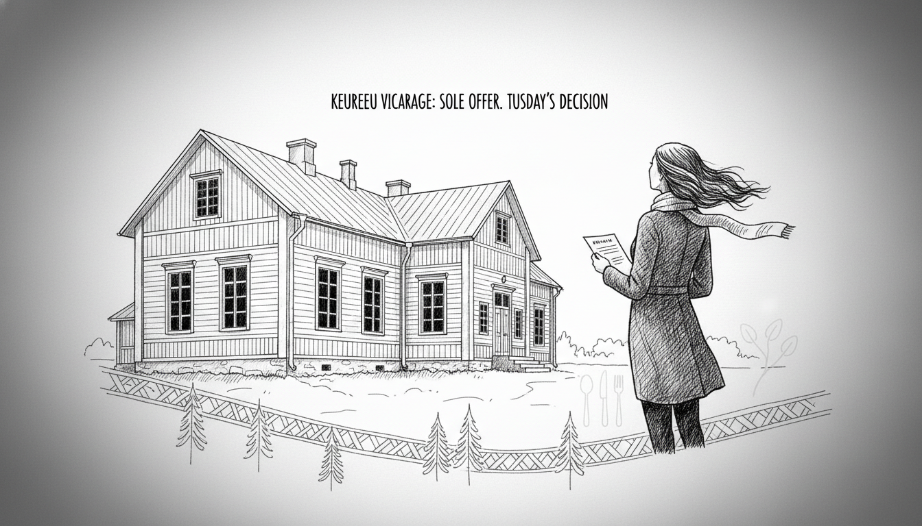 Historic Keuruu Vicarage Receives Single Purchase Offer Ahead of Decision