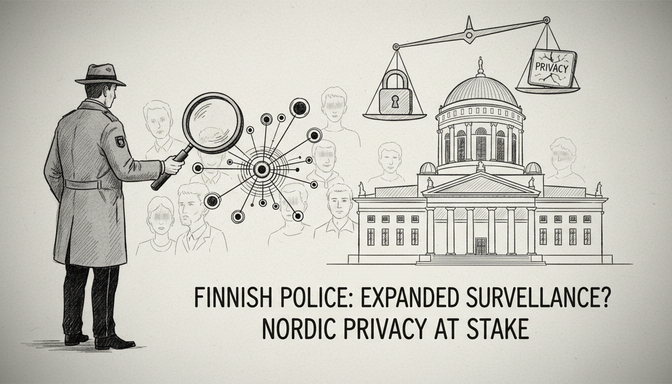Finnish Police Seek Expanded Surveillance Powers Without Criminal Suspicion