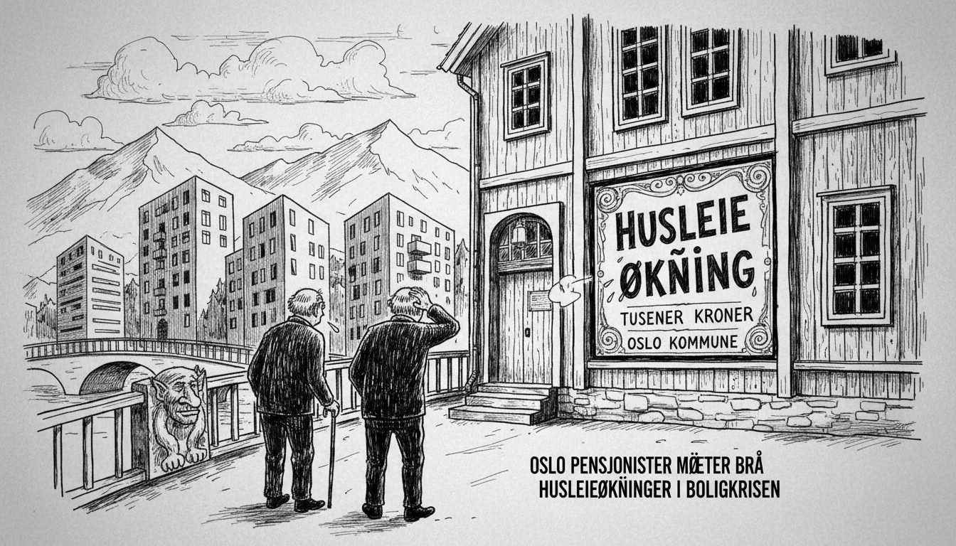 Oslo Pensioners Face Sharp Rent Increases Amid Housing Crisis