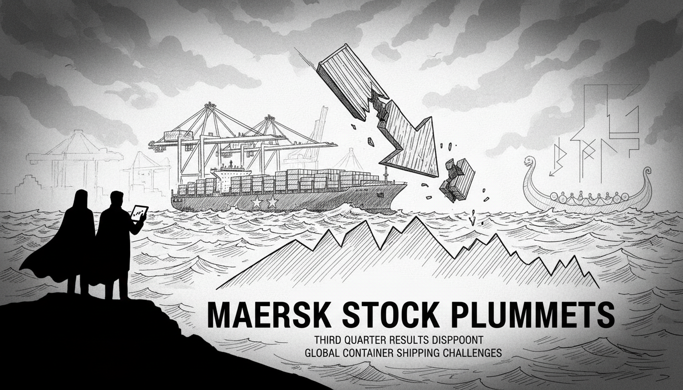 Maersk Stock Plummets Following Third Quarter Results