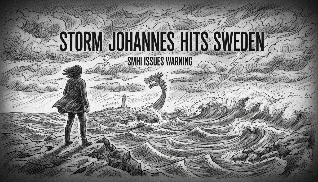 Storm Johannes Hits Sweden: SMHI Issues Warning