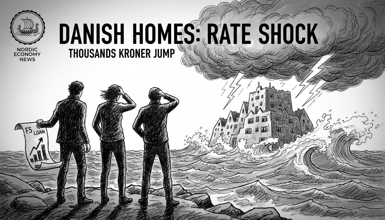 Danish homeowners face massive interest rate shock as F5 loans reset