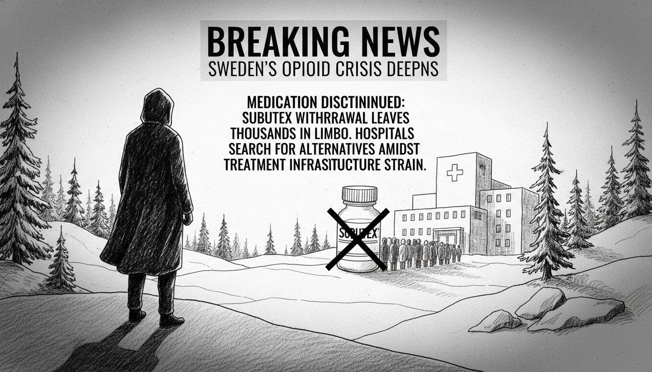 Opioid Addiction Medication Discontinued in Sweden