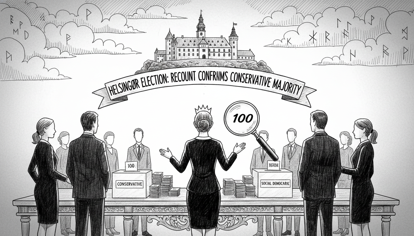 Recount Confirms Conservative Majority in Helsingør Election