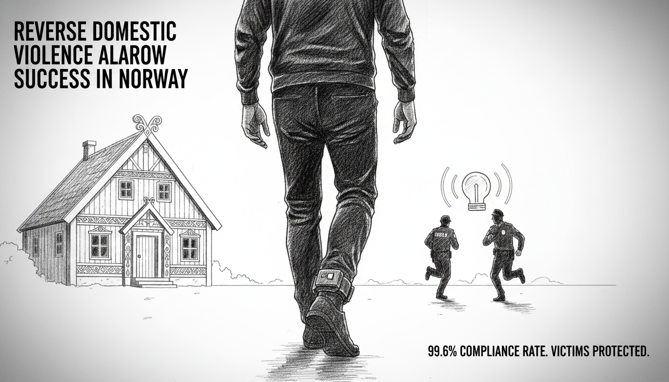 Reverse Domestic Violence Alarms Show Success in Norway with Low Breach Rate
