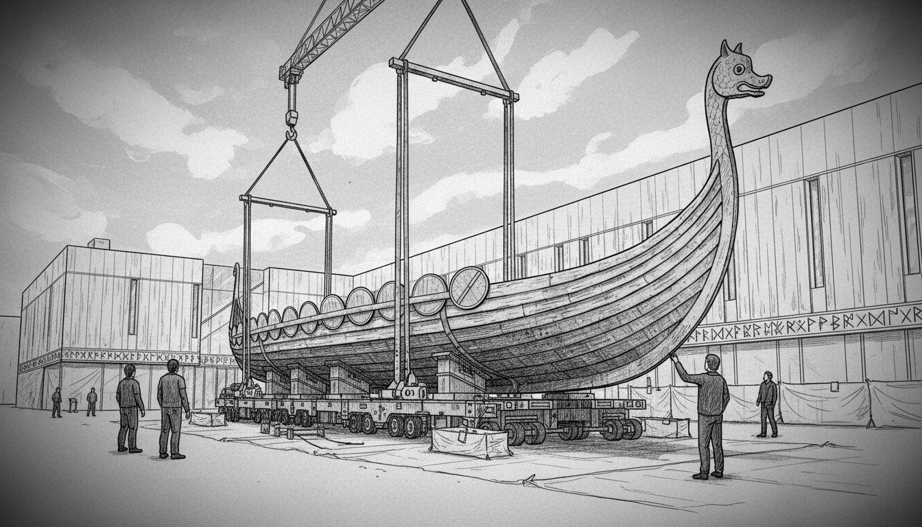 Norway's Gokstad Viking Ship Moves to New Museum