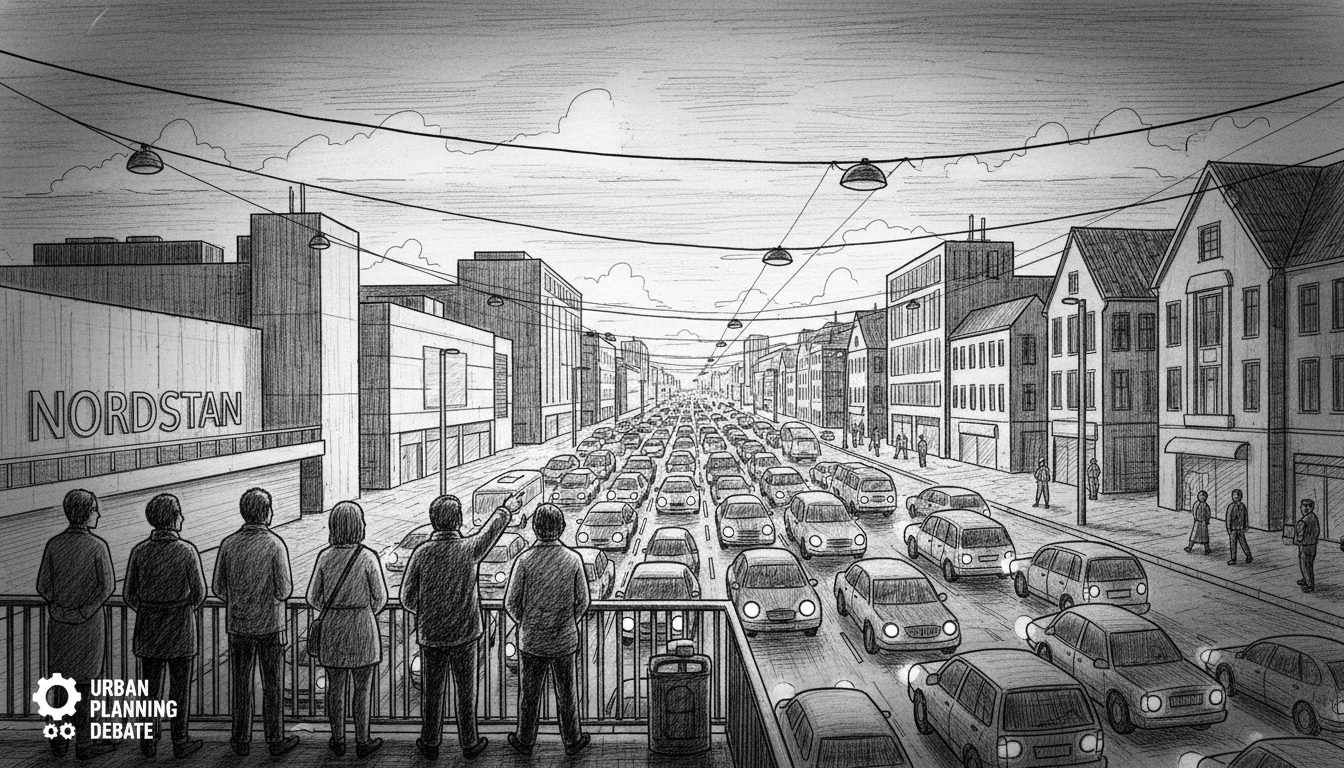 Stockholm Shopping Center Traffic Gridlock Sparks Urban Planning Debate