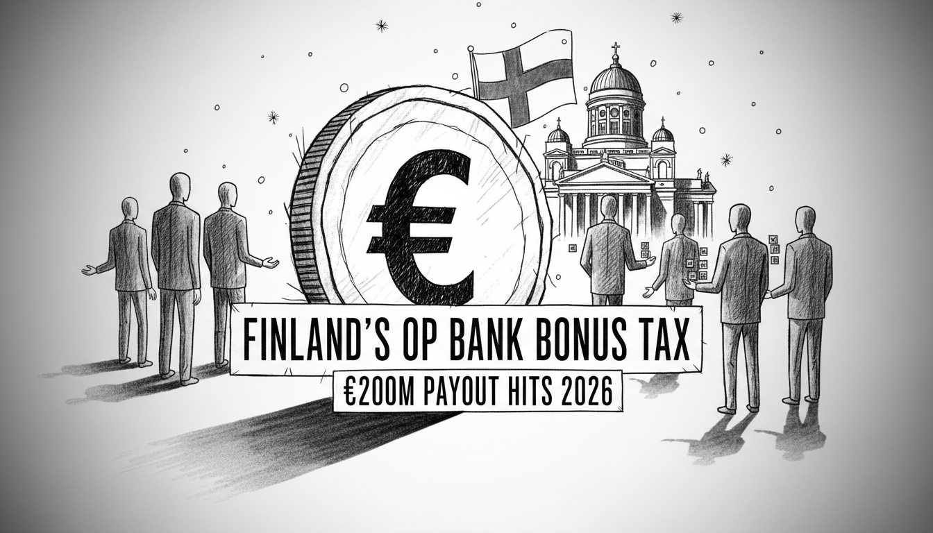 Finland's OP Bank Bonus Tax: €200M Payout Hits in 2026