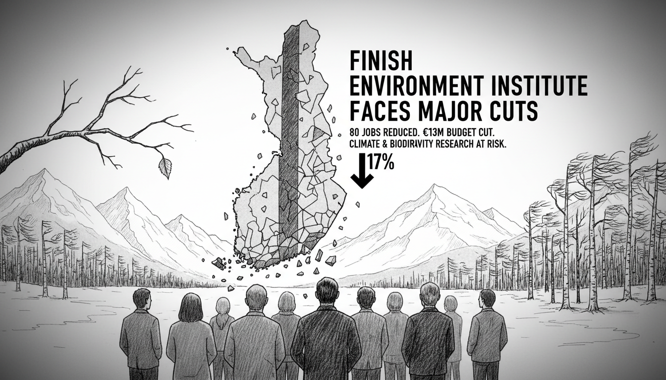 Finnish Environment Institute Faces Major Cuts and Staff Reductions