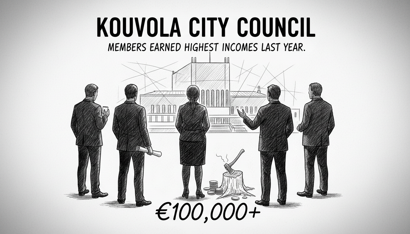 Kouvola City Council Members Earned Highest Incomes Last Year