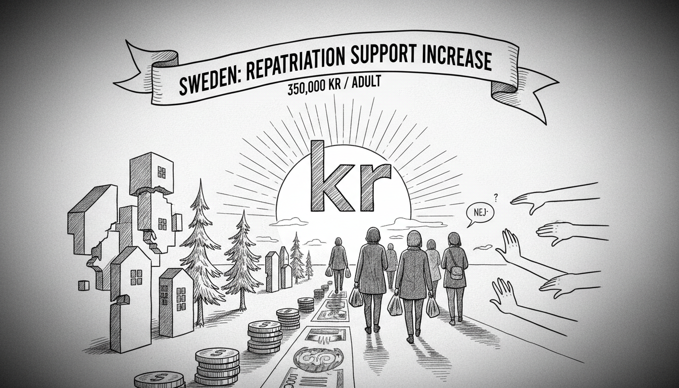 Sweden Proposes Major Increase in Repatriation Support Funds