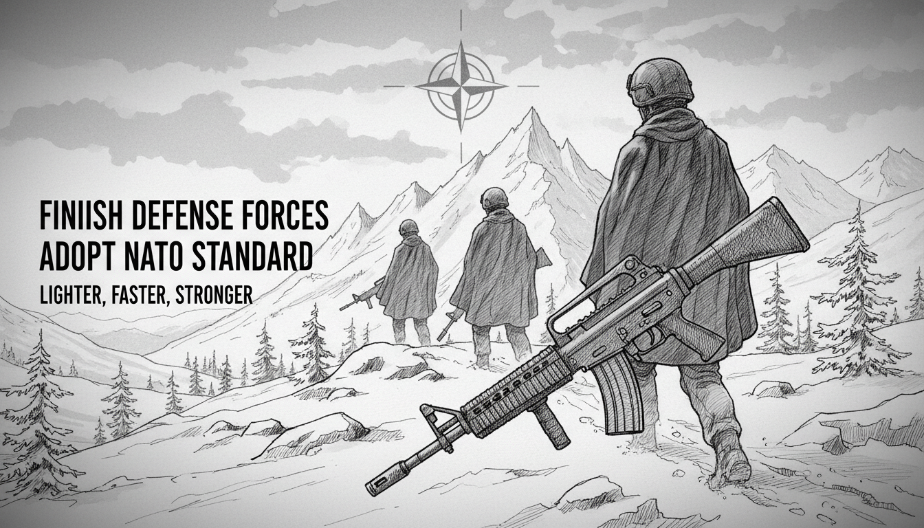 Finnish Defense Forces Adopt NATO Standard Firearms