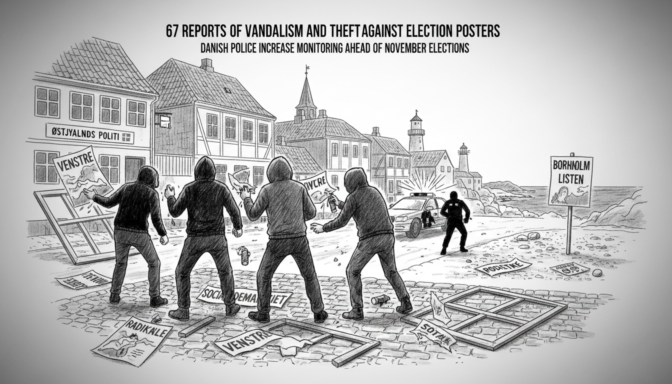 67 Reports of Vandalism and Theft Against Election Posters