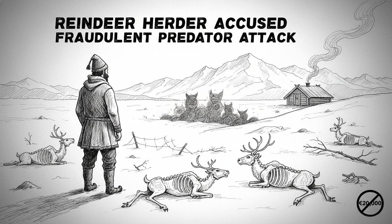 Reindeer Herder Accused of Staging Predator Attack Scenes