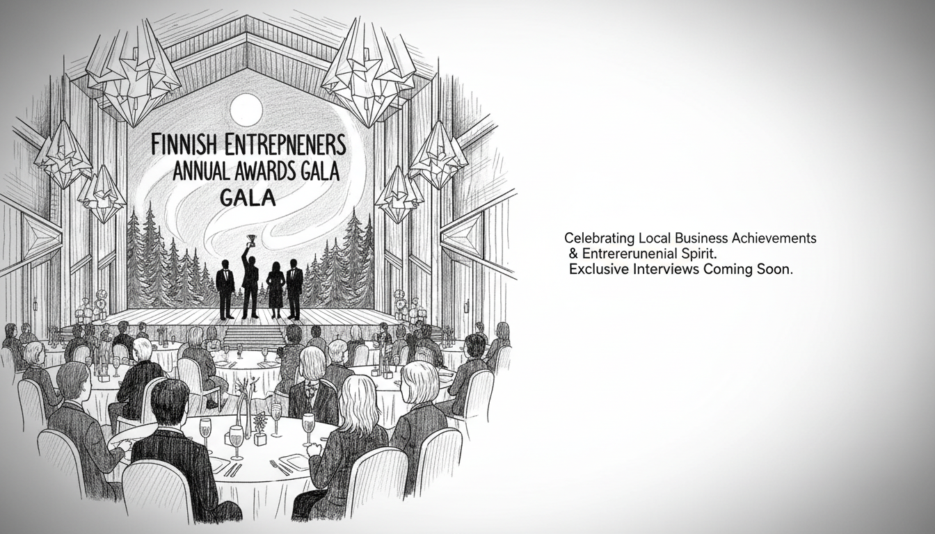 Finnish Entrepreneurs Gather for Annual Business Awards Gala