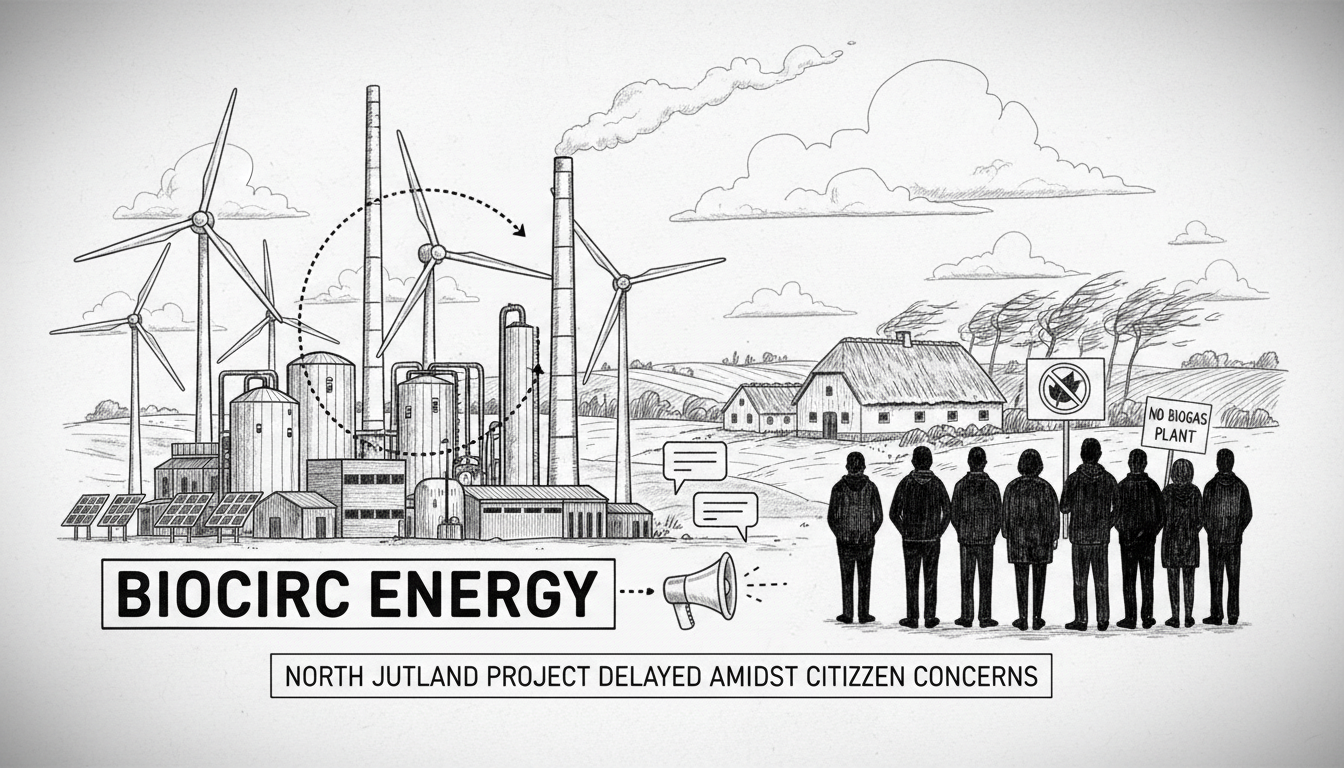 Biogas Company Reconsiders Major North Jutland Energy Project After Citizen Protests