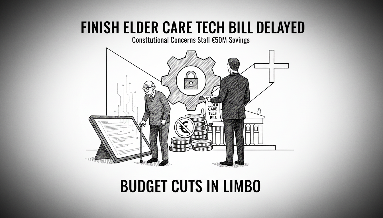 Finnish Elder Care Tech Bill Delayed, Budget Cuts in Limbo