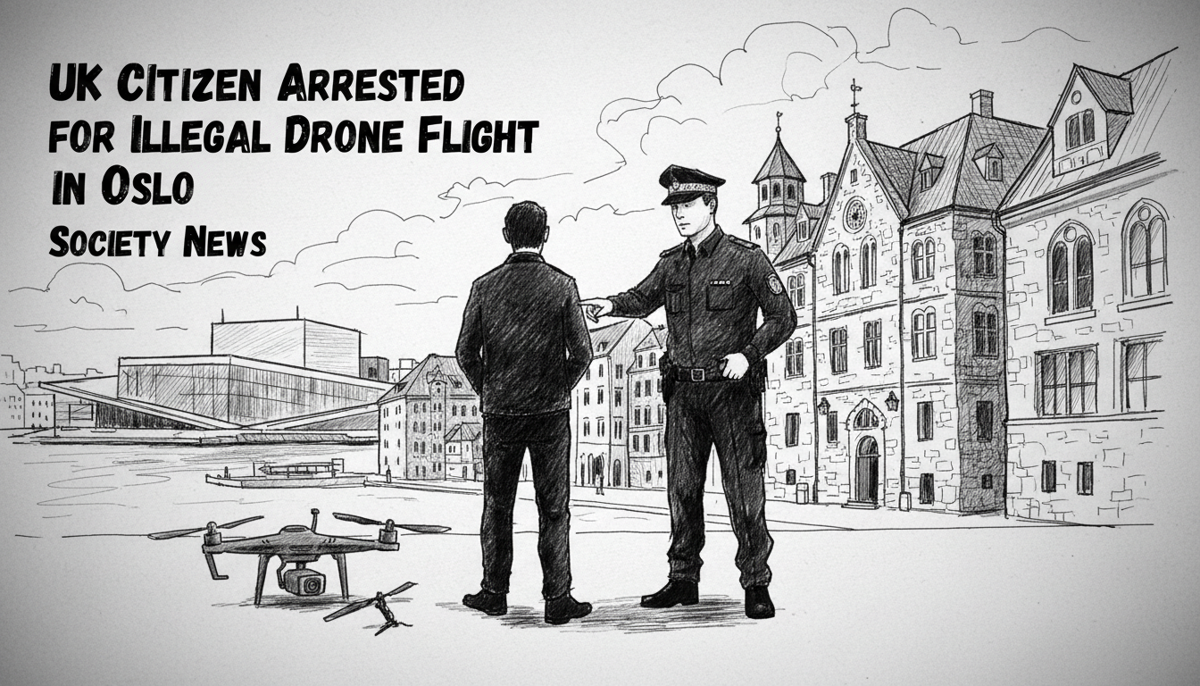 UK Citizen Arrested for Illegal Drone Flight in Oslo