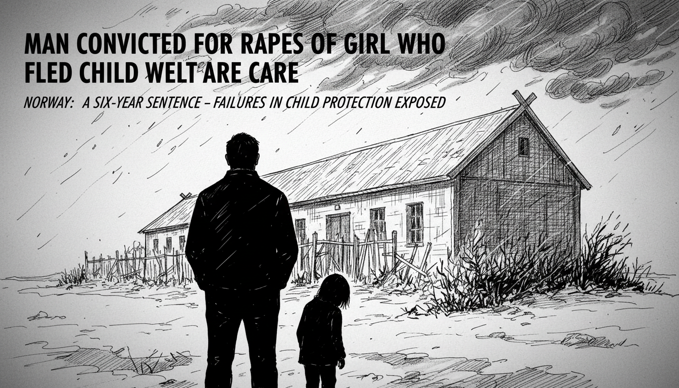 Man Convicted for Rapes of Girl Who Fled Child Welfare Care