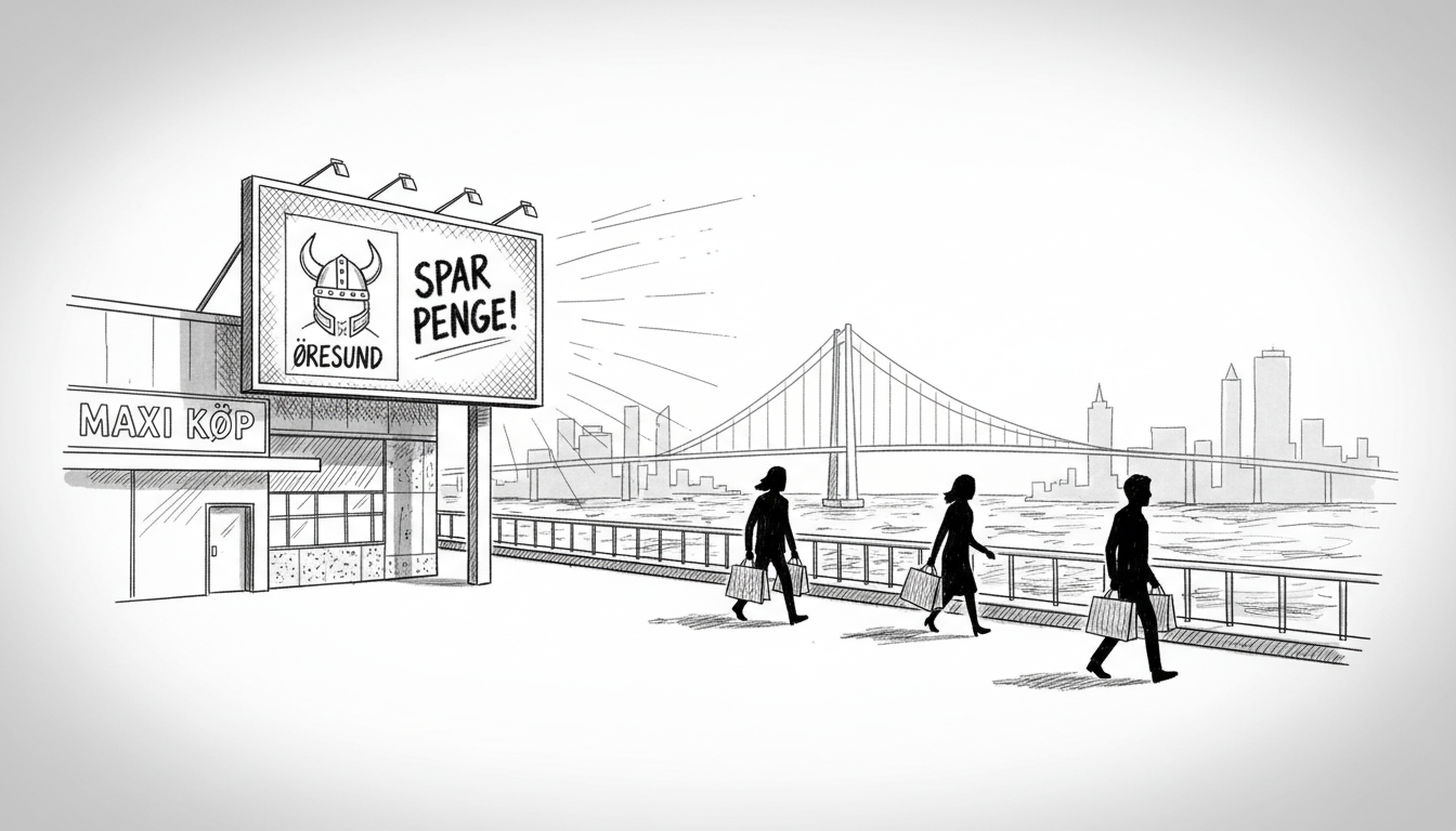 Swedish Supermarket Courts Danish Shoppers Across the Bridge