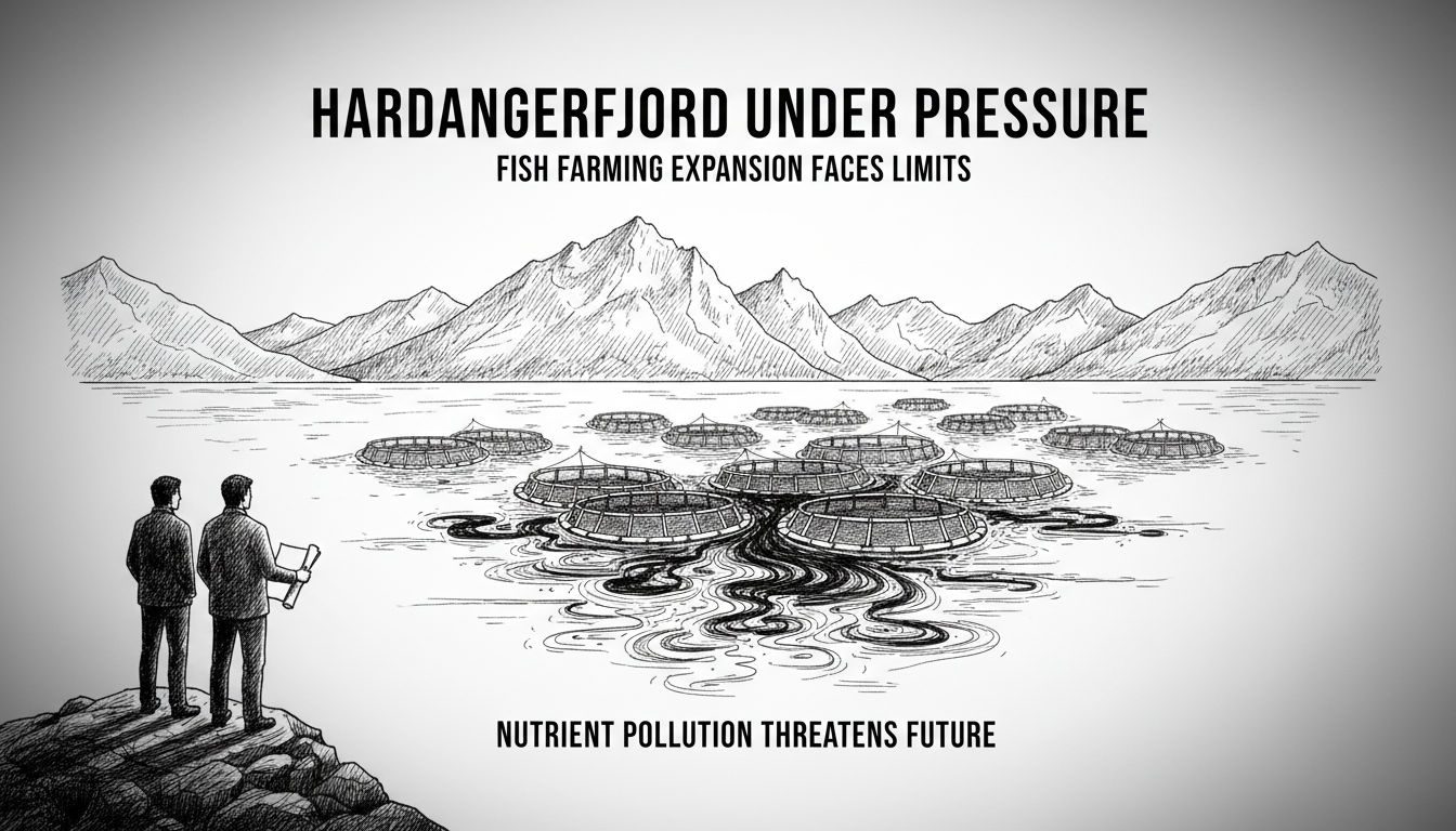 Hardangerfjord Under Pressure as Fish Farming Expansion Faces Limits