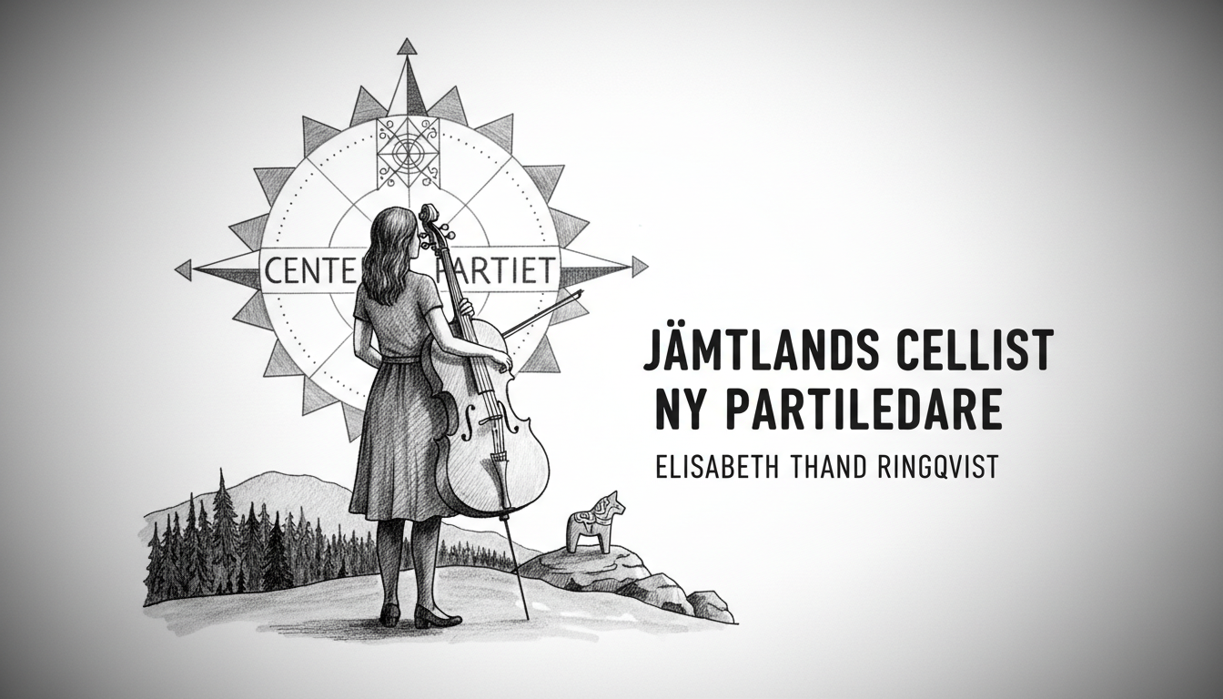 Cellist from Jämtland Becomes New Center Party Leader