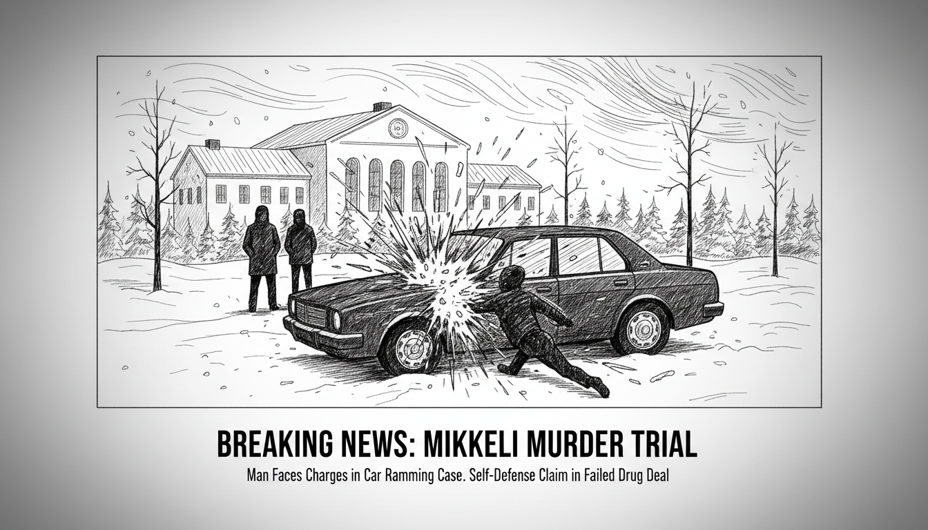 Man Faces Murder Charges in Mikkeli Car Ramming Case