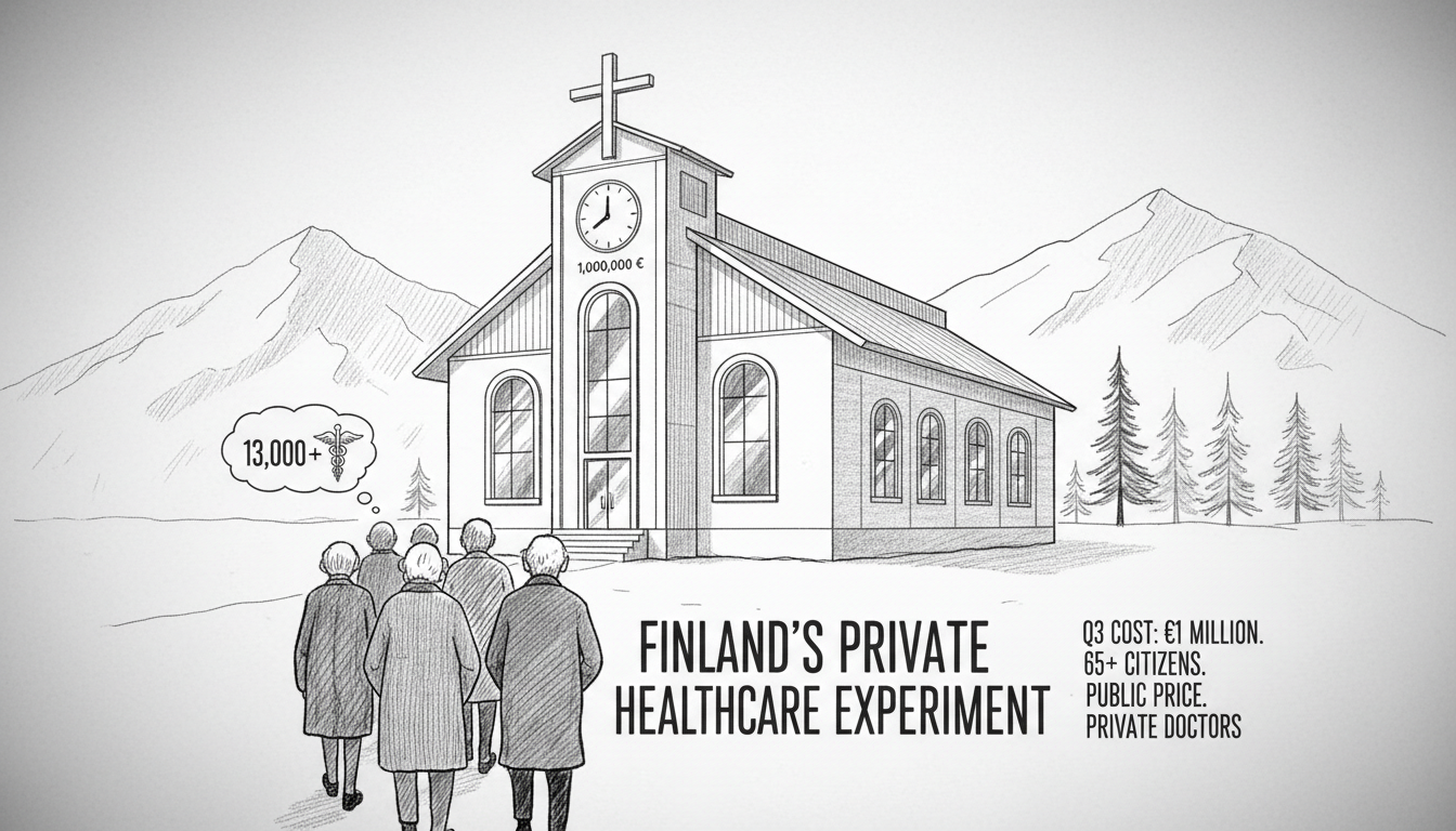 Finland's Private Healthcare Choice Experiment Costs €1 Million in Third Quarter