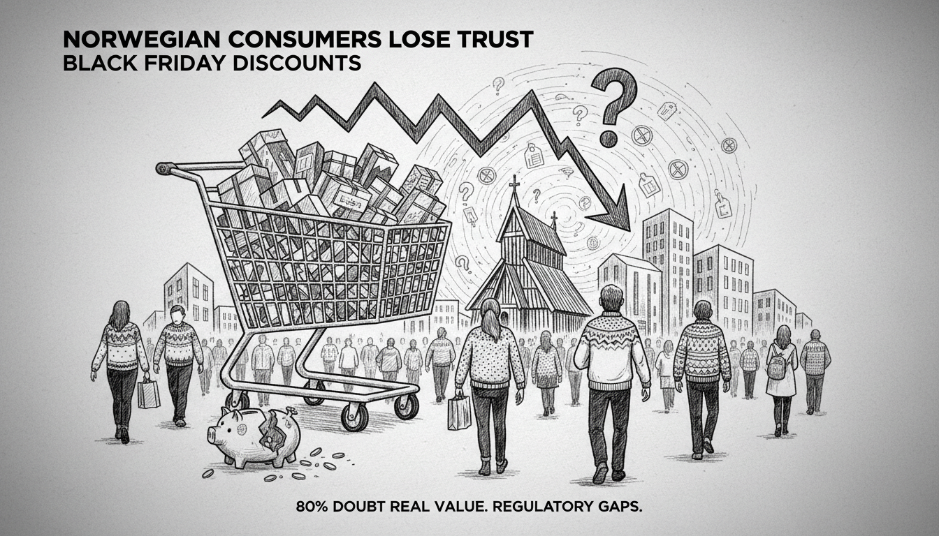 Norwegian Consumers Lose Trust in Black Friday Discounts