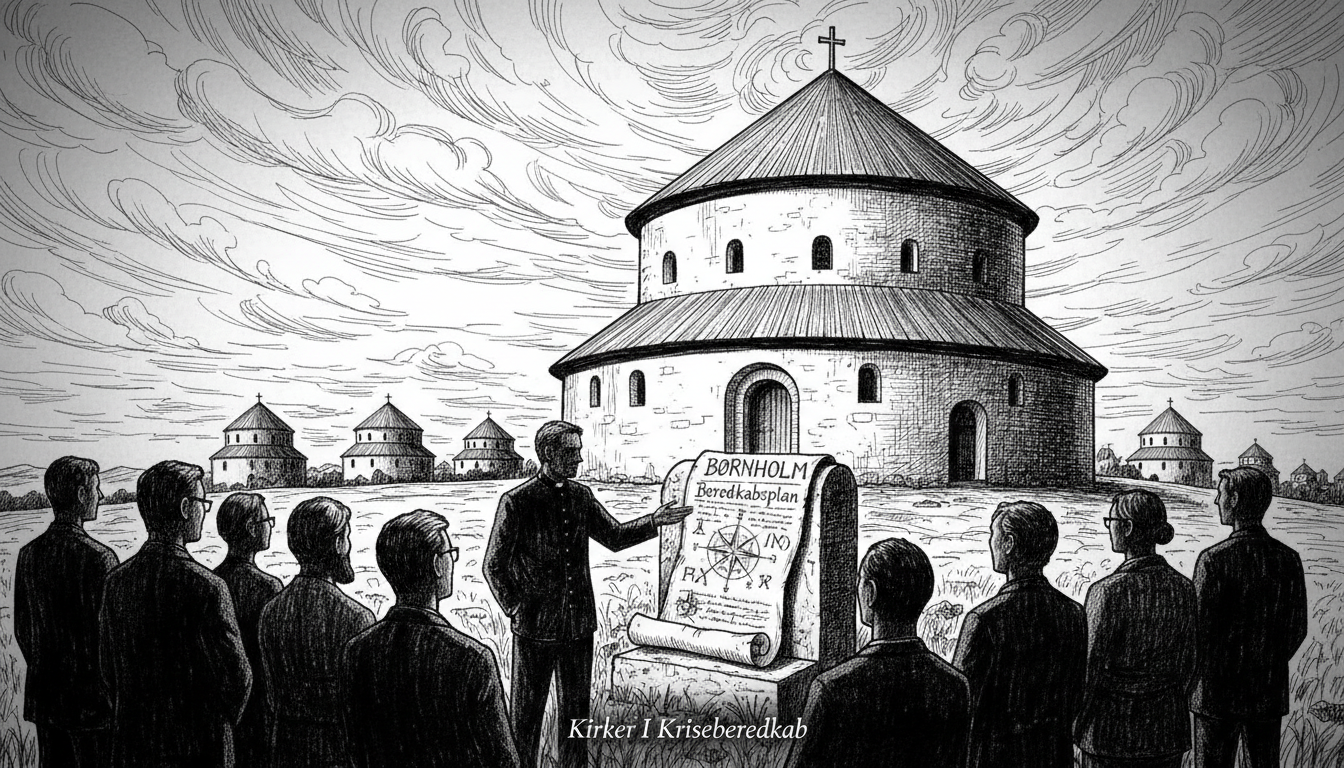 Bornholm Church Leads Denmark's Emergency Preparedness Plan