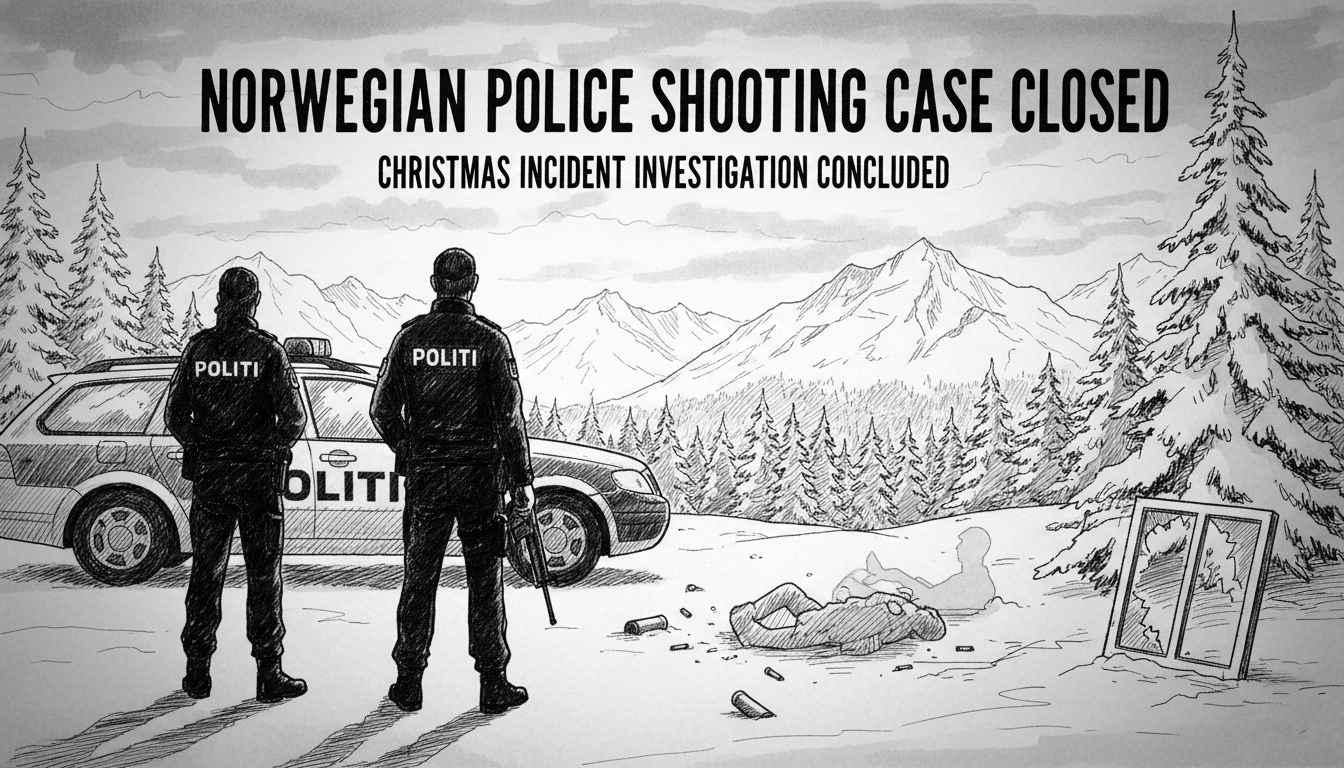 Norwegian Police Shooting Case Closed After Christmas Incident