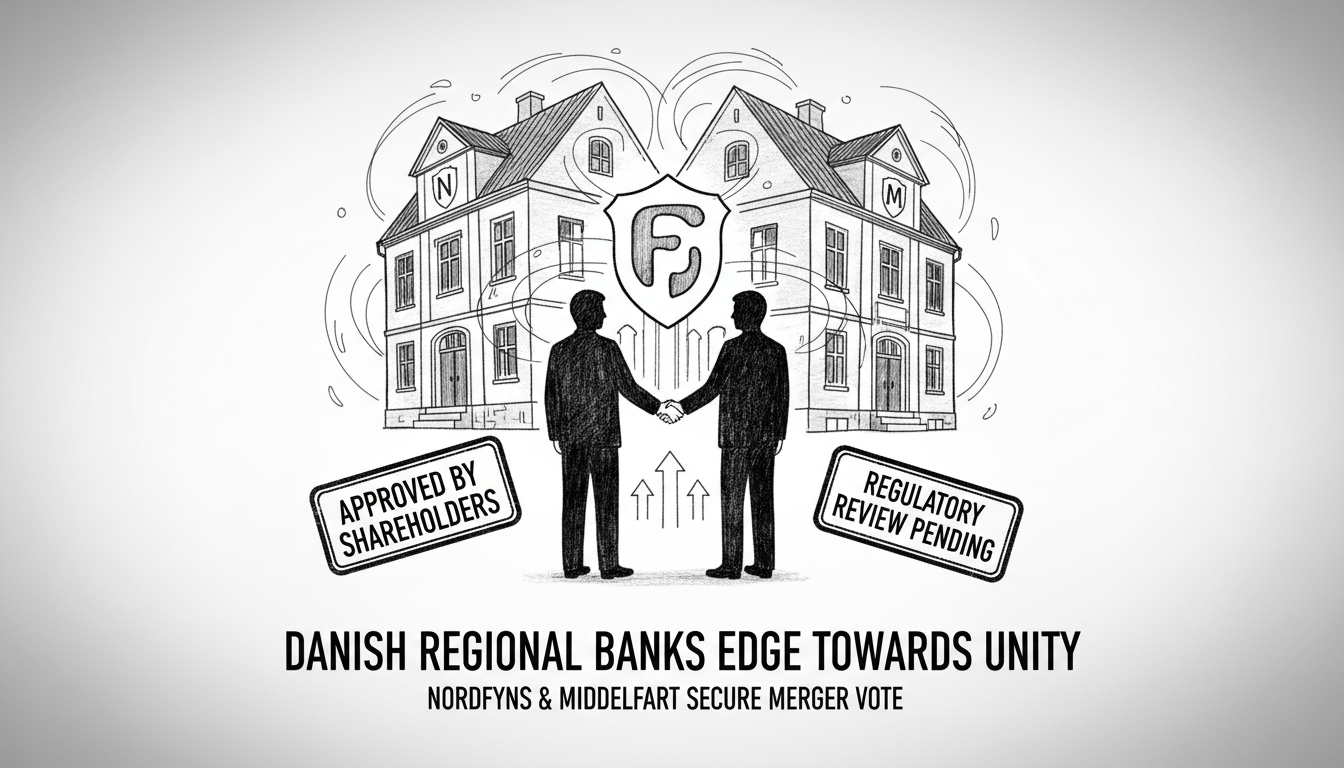 Danish Regional Banks Move Closer to Merger After Shareholder Approval
