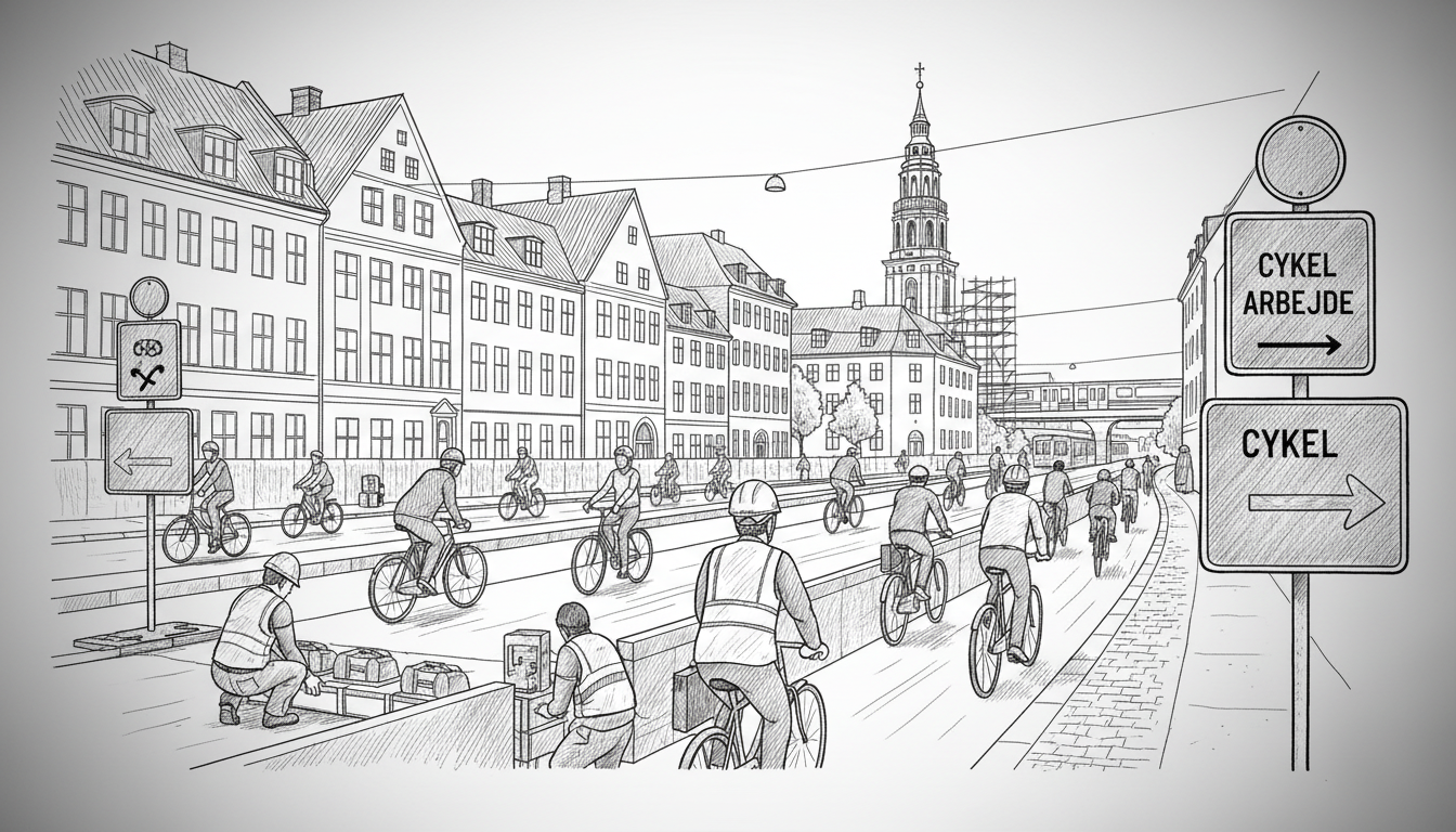 Copenhagen's Busy Torvegade Street Gets Major Bicycle Infrastructure Upgrade