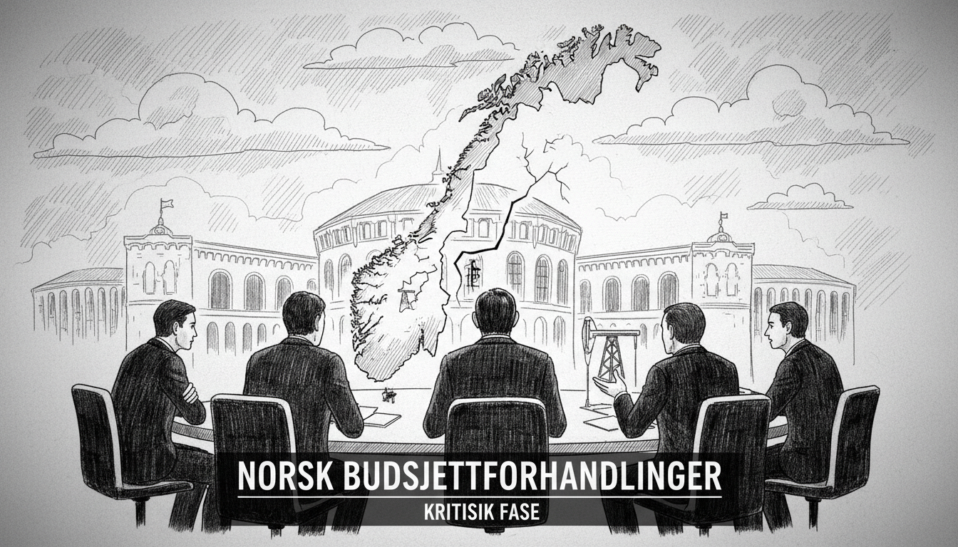 Norwegian Budget Negotiations Reach Critical Stage as Parties Remain Divided