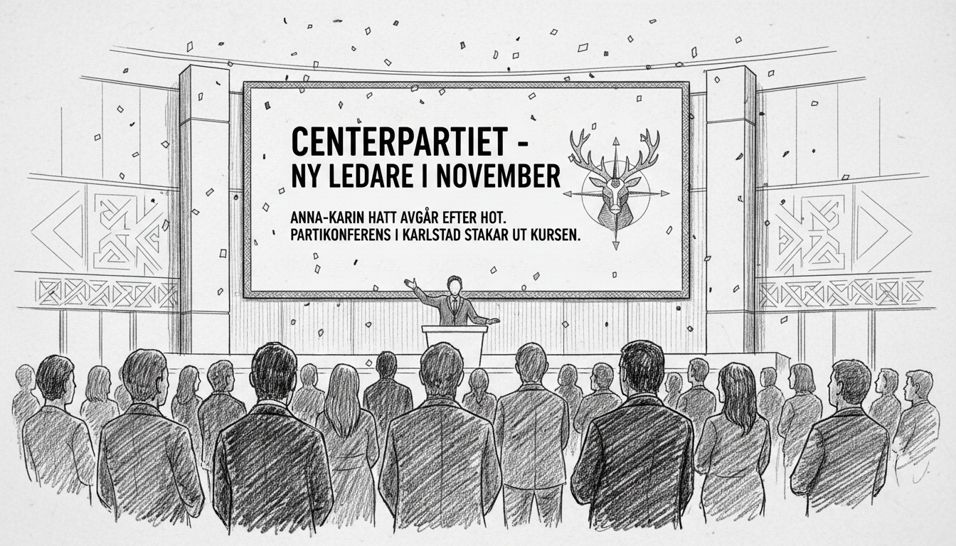 Center Party to Elect New Leader in November