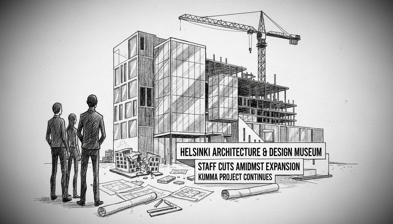 Helsinki Architecture and Design Museum Cuts Staff Amid Major Expansion Project