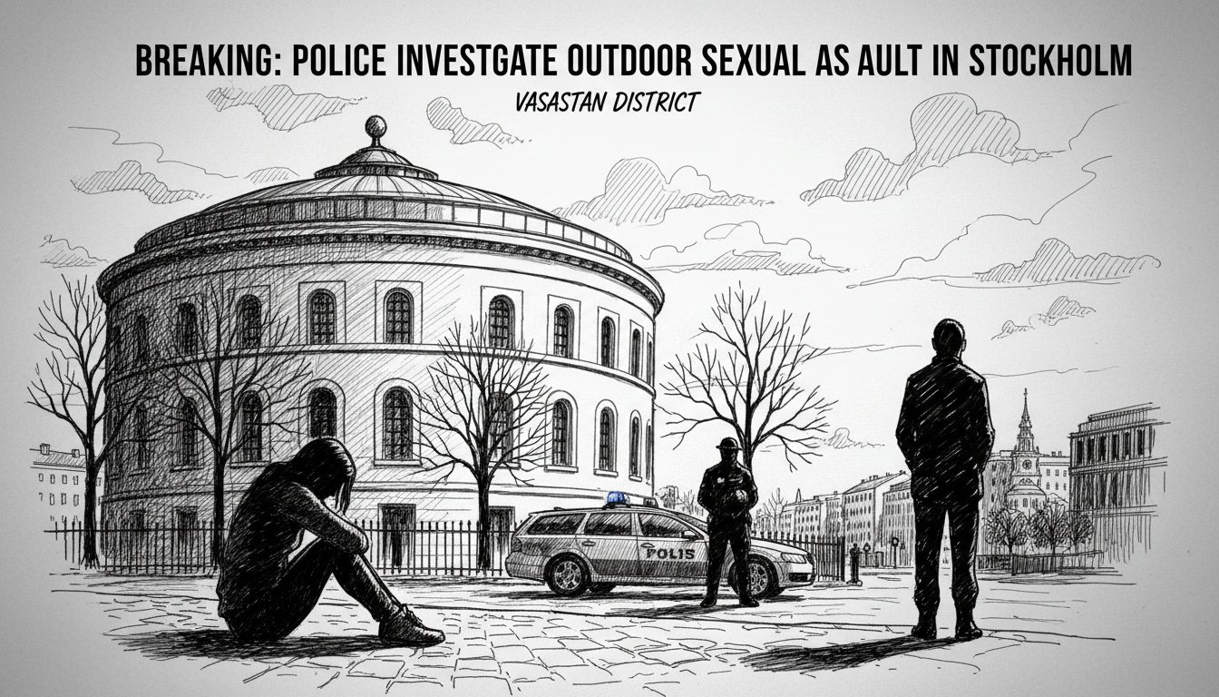 Police Investigate Outdoor Sexual Assault in Stockholm's Vasastan District
