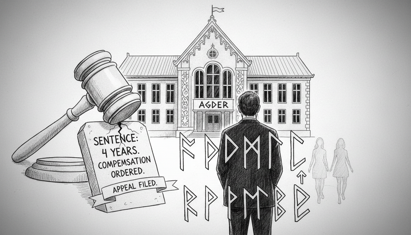 Agder Man Convicted of Rape and Violence Against Women