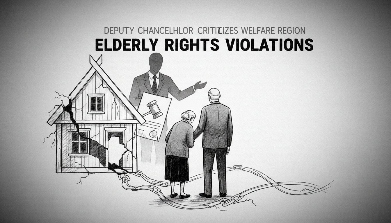 Deputy Chancellor Criticizes Welfare Region Over Elderly Couple Rights Violations