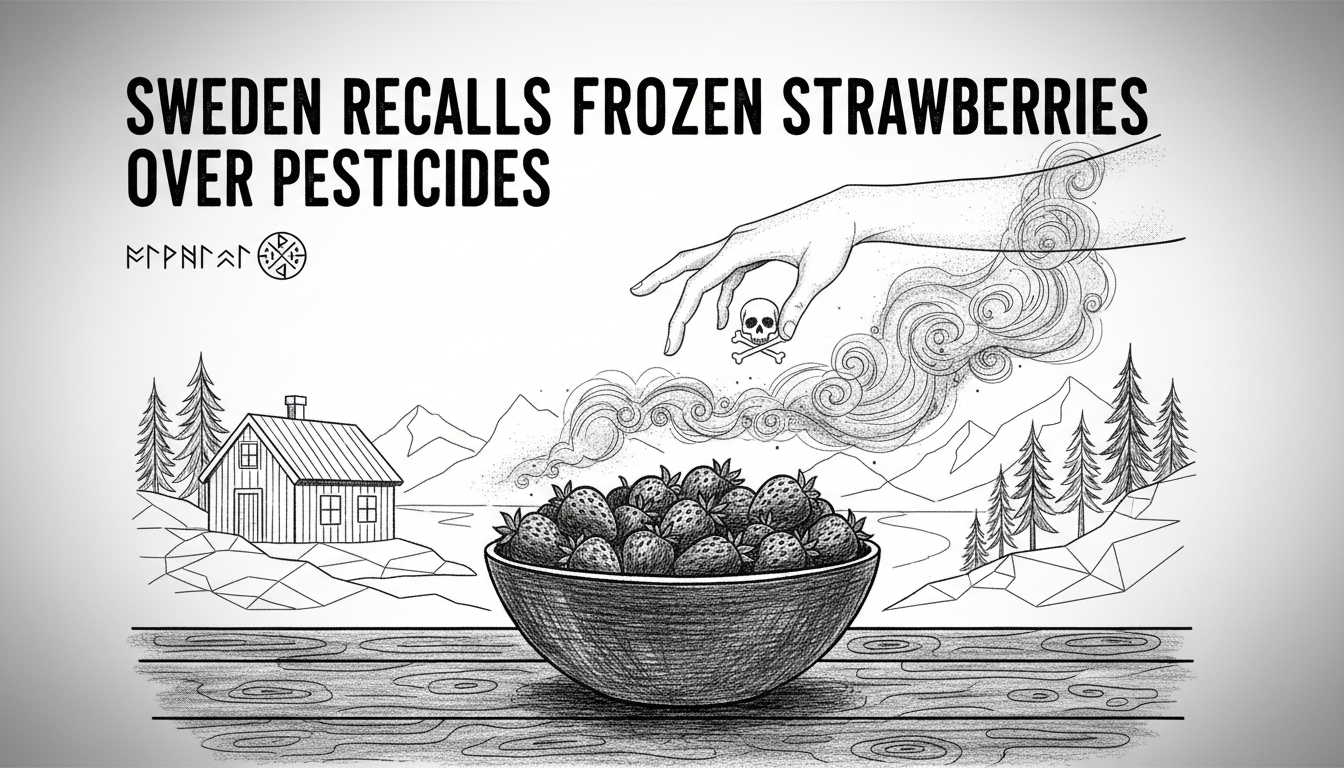 Sweden Recalls Frozen Strawberries Over Pesticides