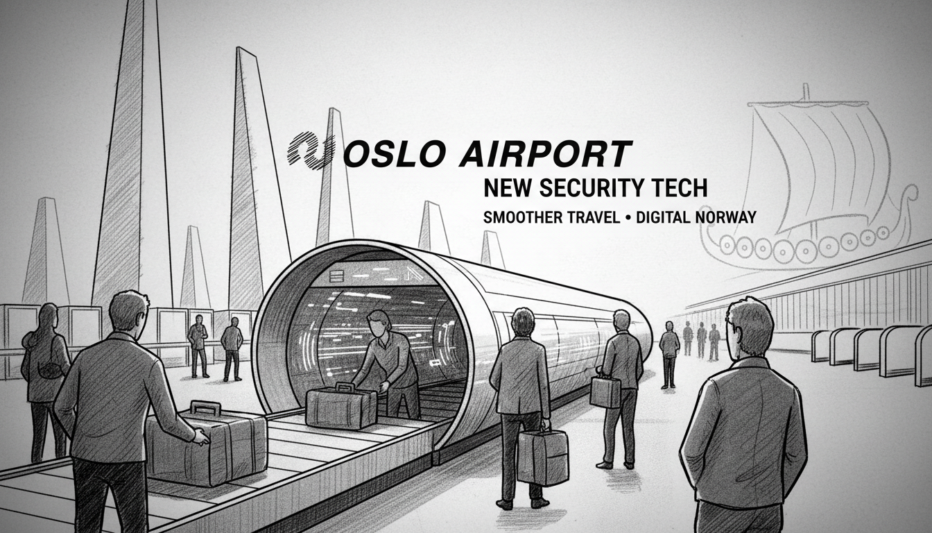 Oslo Airport to Install New Security Technology for Smoother Travel