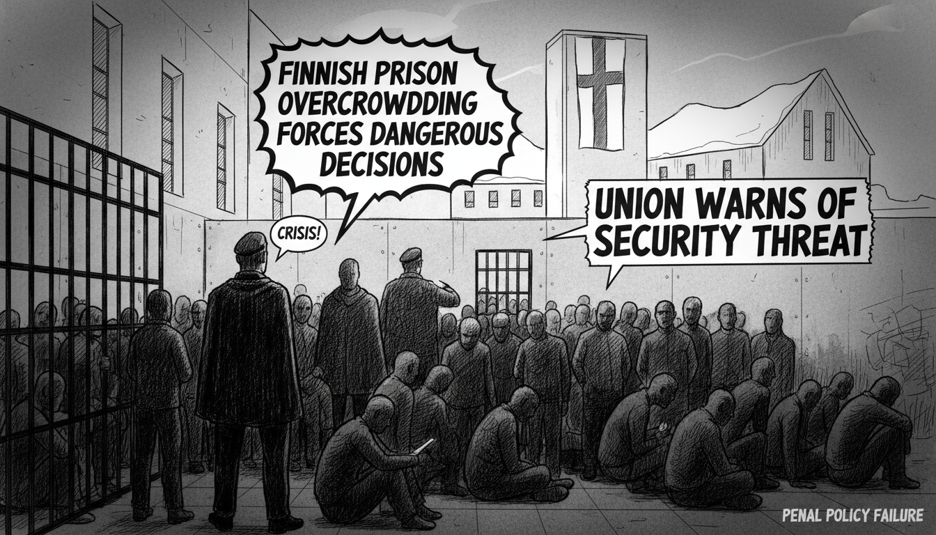 Finnish Prison Overcrowding Forces Dangerous Decisions, Union Warns of Crisis
