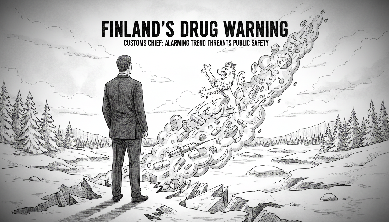 Finland's Customs Chief Warns of Dangerous Drug Trend